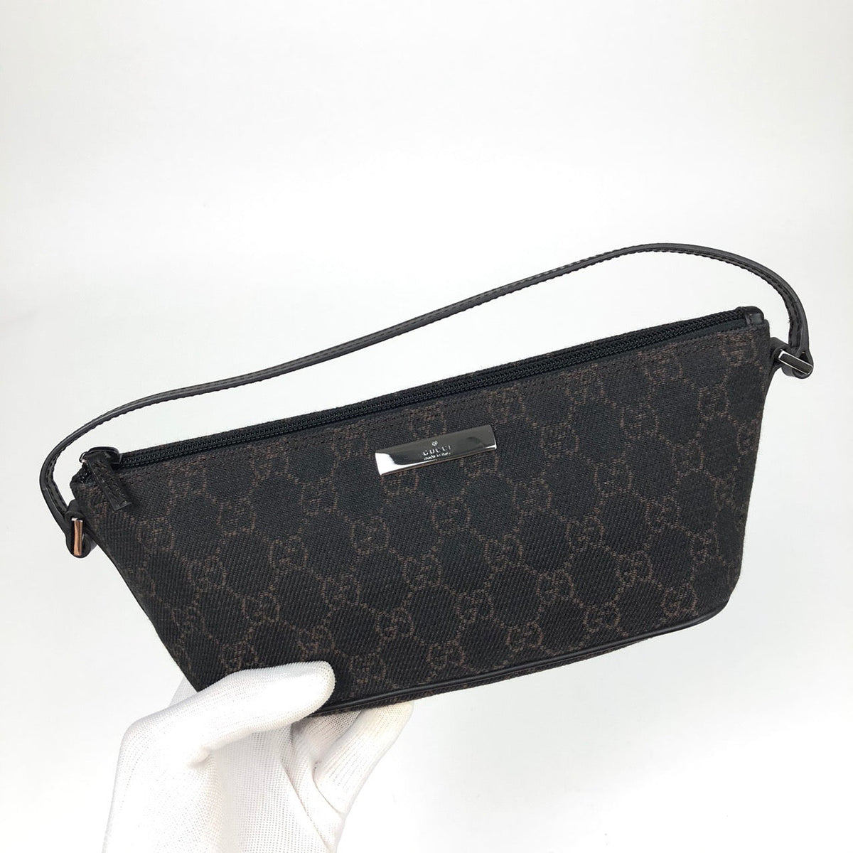 GUCCI MONOGRAM SHOULDER BAG