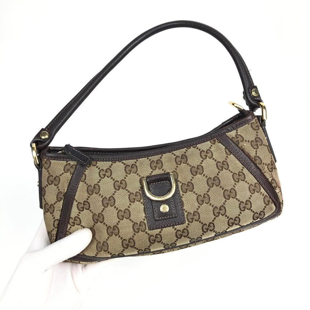 GUCCI MONOGRAM SHOULDER BAG
