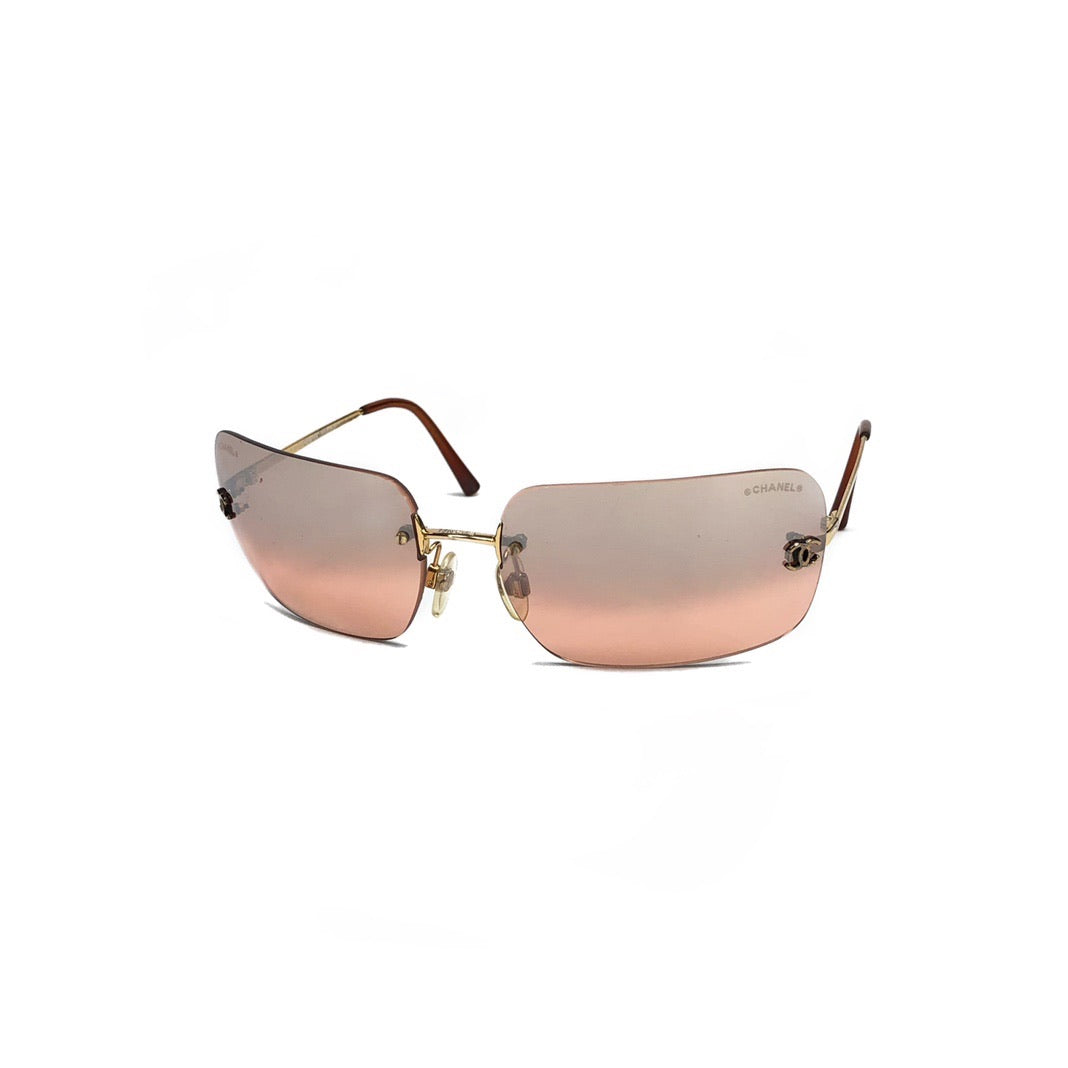 CHANEL RIMLESS SUNGLASSES