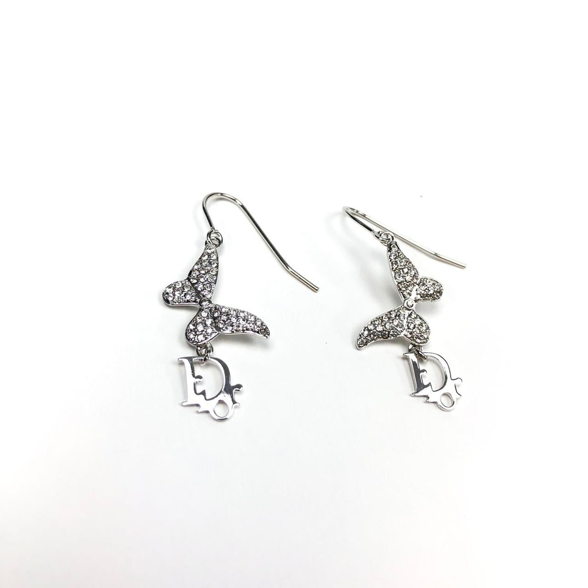 CHRISTIAN DIOR JEWELLED EARRINGS