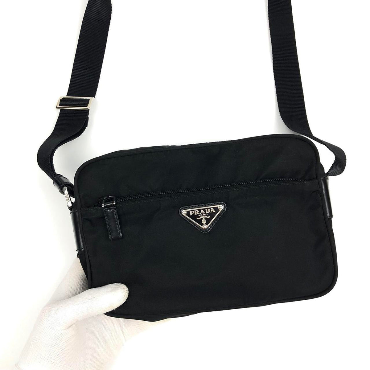 PRADA NYLON CROSSBODY BAG