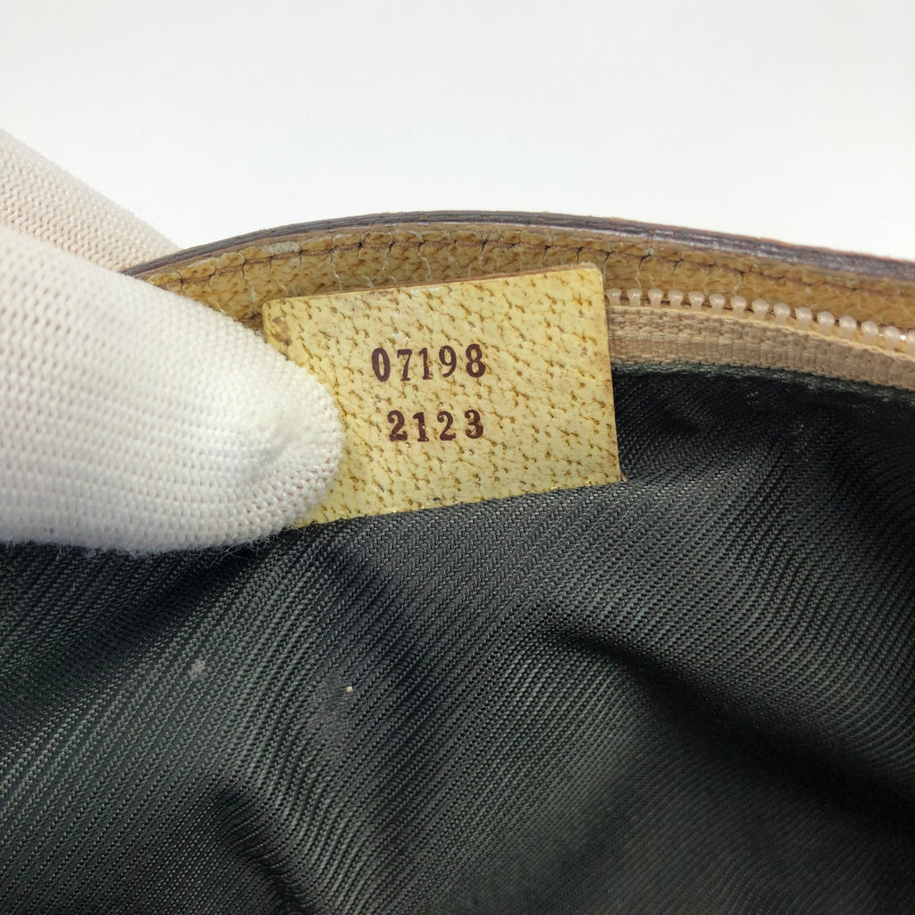 GUCCI MONOGRAM SHOULDER BAG