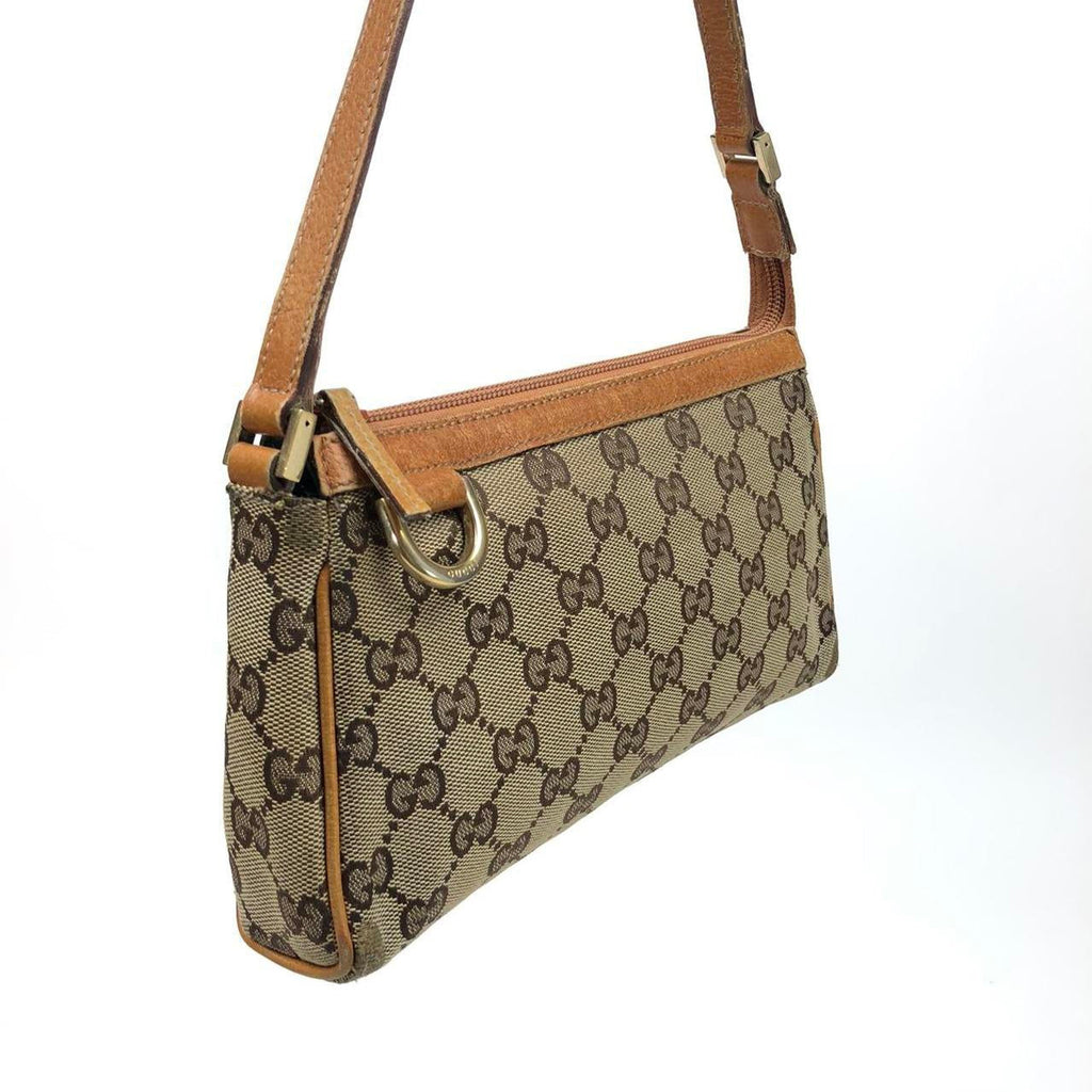 GUCCI MONOGRAM SHOULDER BAG