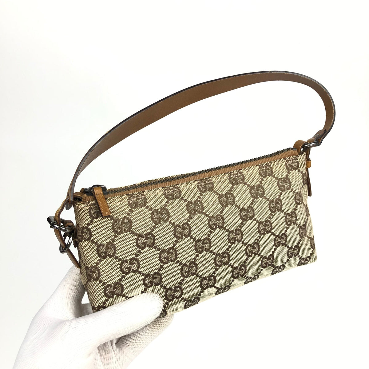 GUCCI MONOGRAM SHOULDER BAG