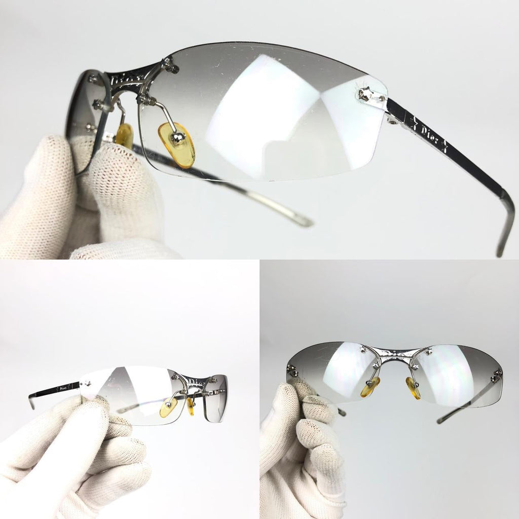 CHRISTIAN DIOR RIMLESS SUNGLASSES