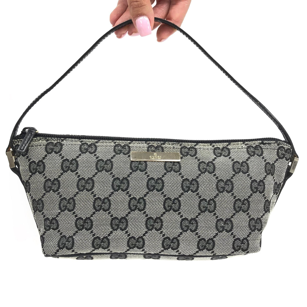 GUCCI MONOGRAM SHOULDER BAG