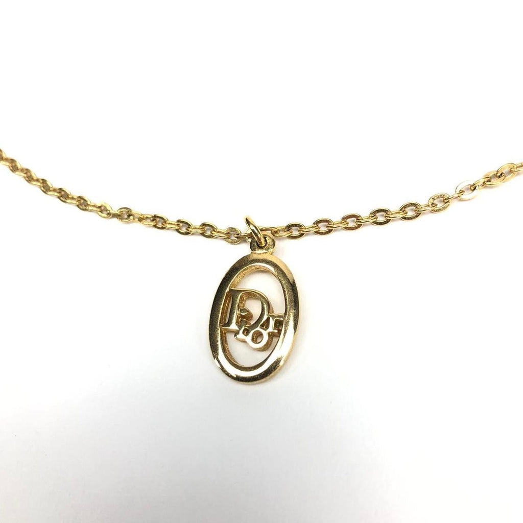 CHRISTIAN DIOR MONOGRAM NECKLACE