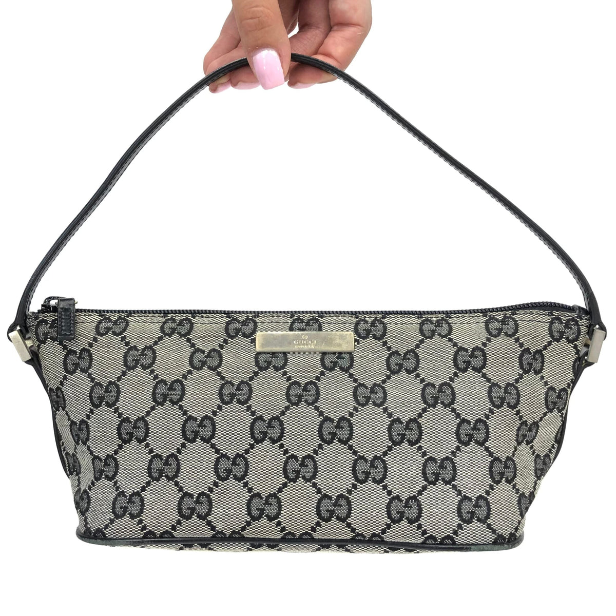 GUCCI MONOGRAM SHOULDER BAG