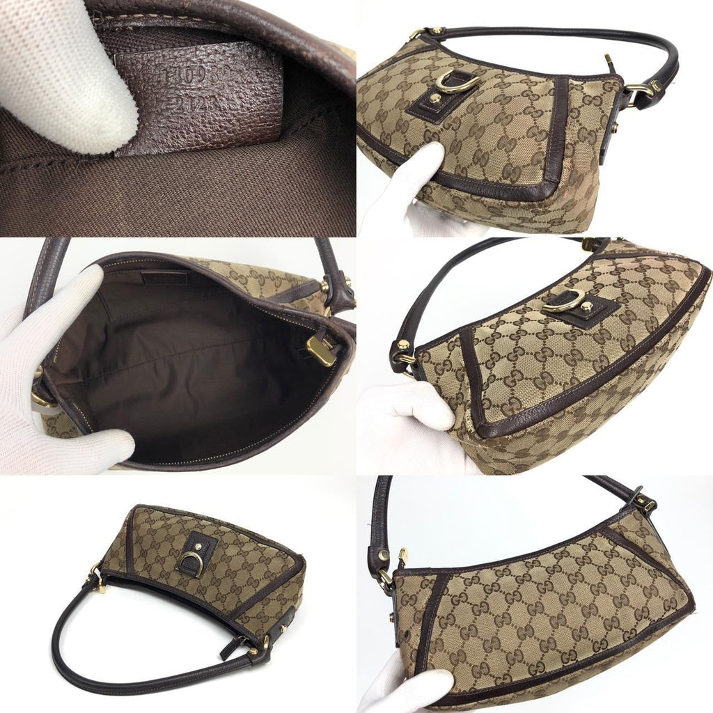 GUCCI MONOGRAM SHOULDER BAG