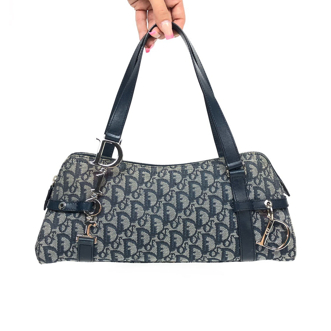 DIOR MONOGRAM SHOULDER BAG