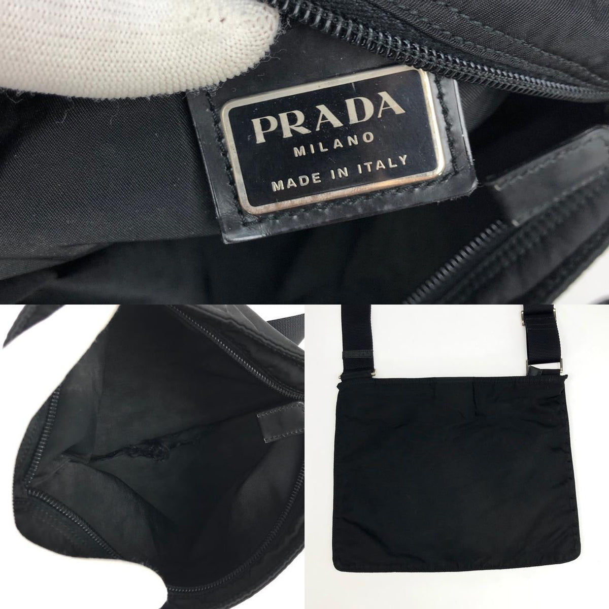 PRADA NYLON CROSSBODY BAG