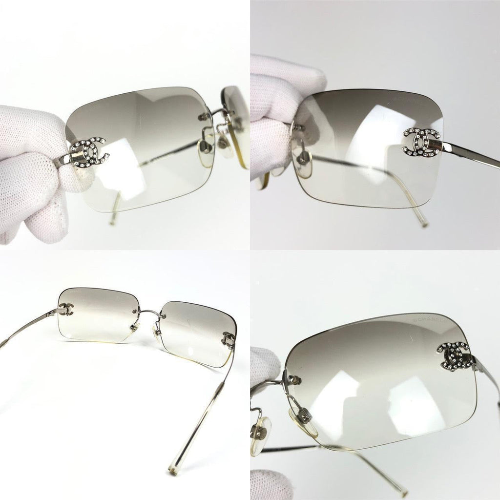 CHANEL RIMLESS SUNGLASSES