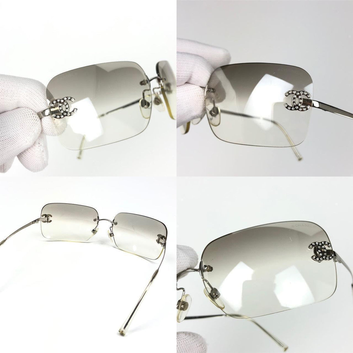 CHANEL RIMLESS SUNGLASSES