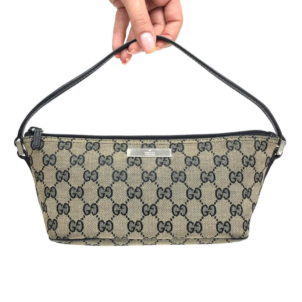 GUCCI MONOGRAM SHOULDER BAG