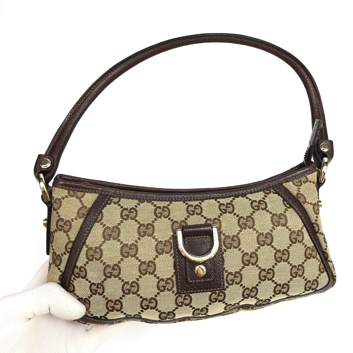 GUCCI MONOGRAM SHOULDER BAG