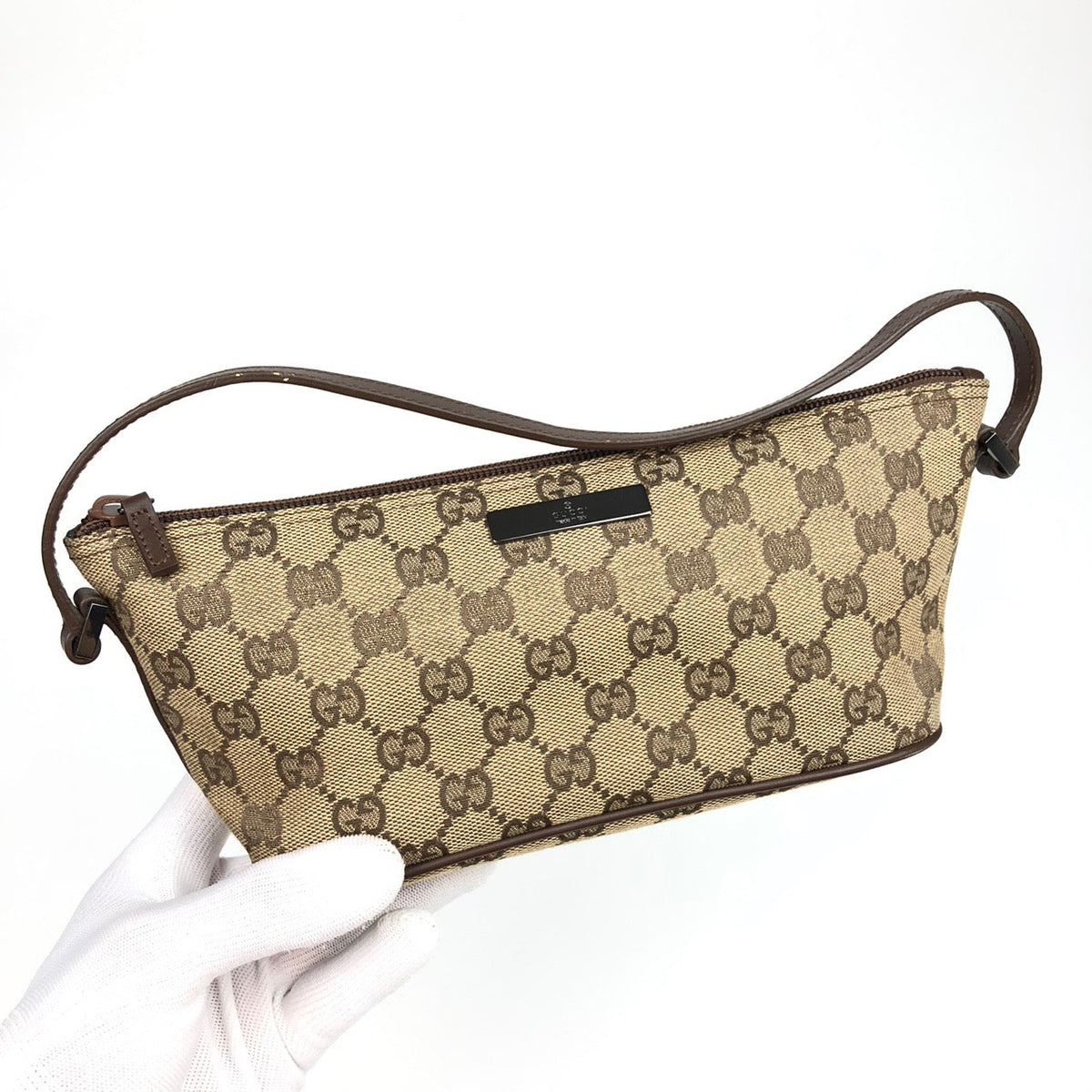GUCCI MONOGRAM SHOULDER BAG