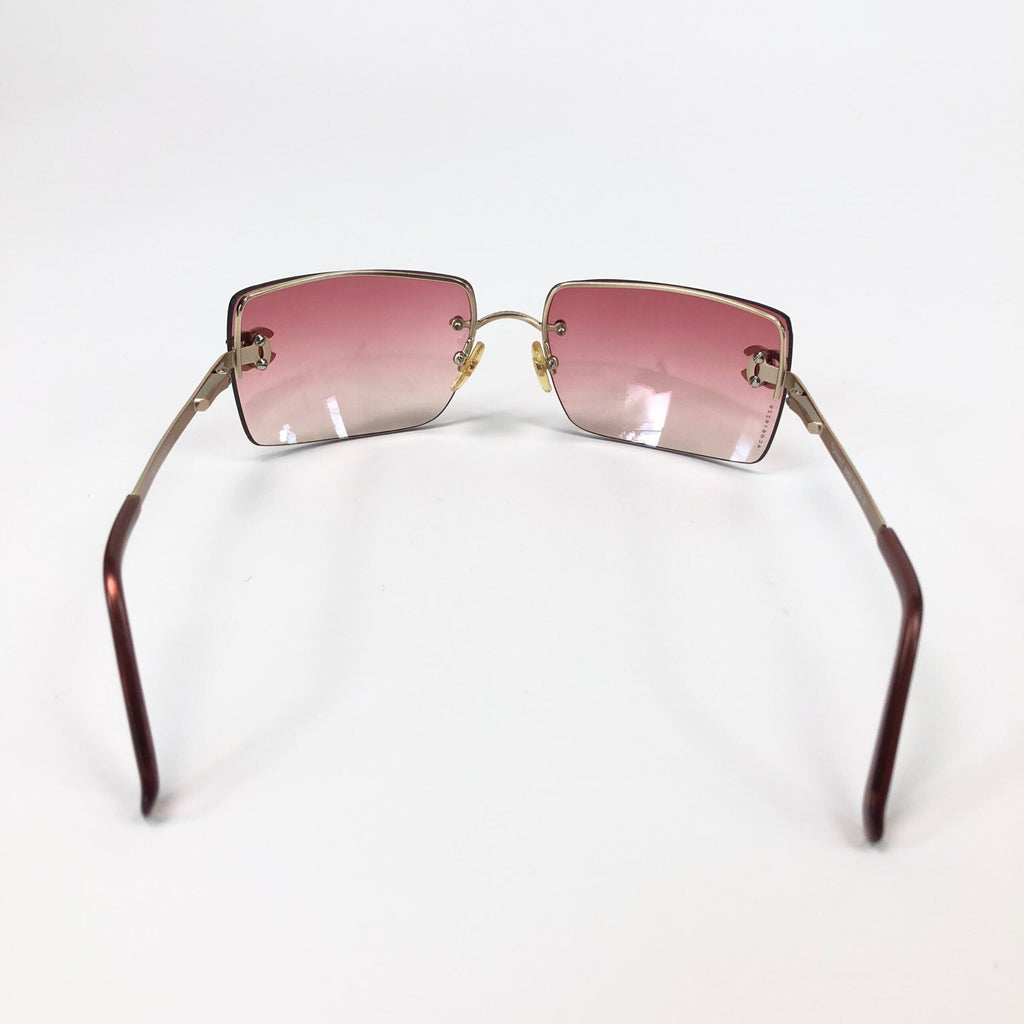 CHANEL RIMLESS SUNGLASSES