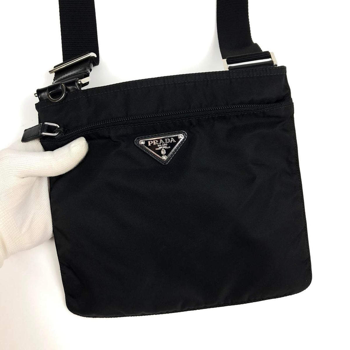 PRADA NYLON CROSSBODY BAG
