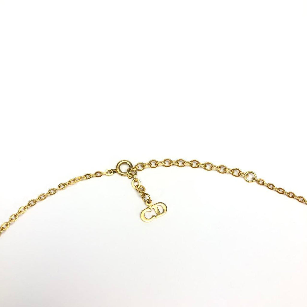 CHRISTIAN DIOR MONOGRAM NECKLACE
