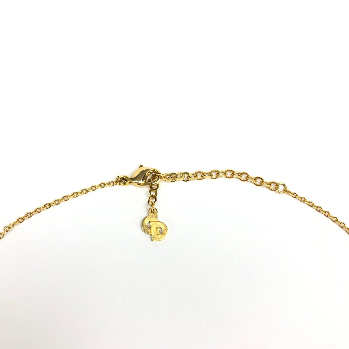 CHRISTIAN DIOR MONOGRAM NECKLACE
