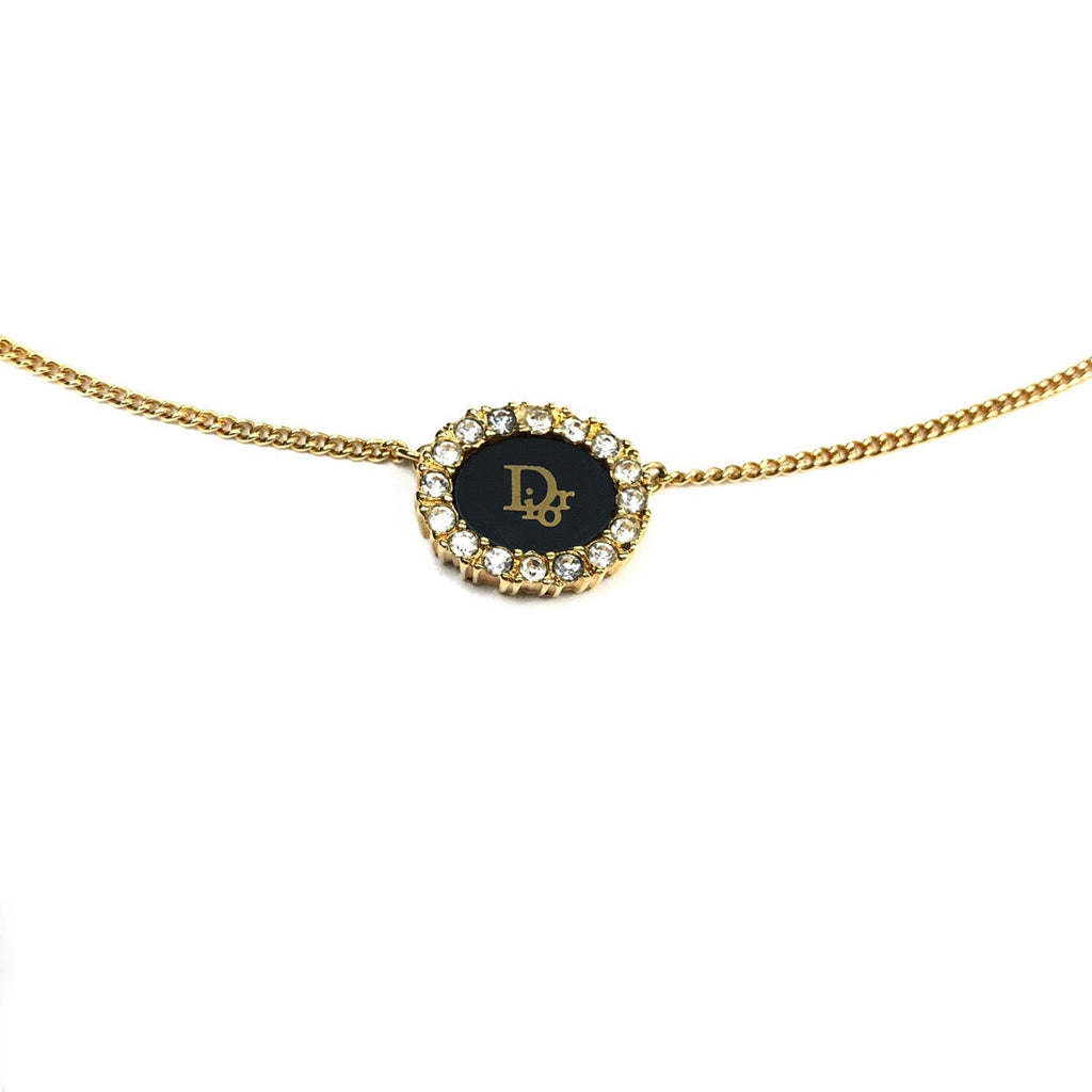 CHRISTIAN DIOR MONOGRAM NECKLACE