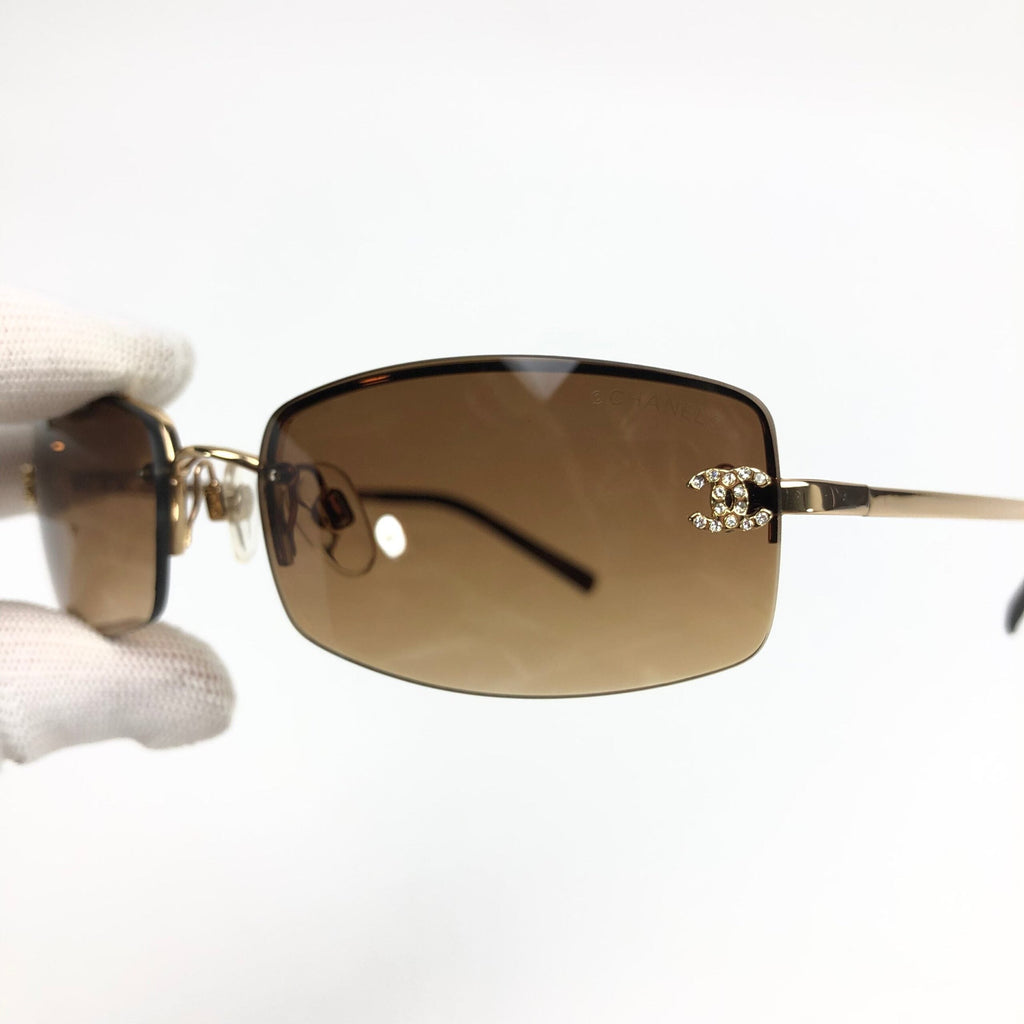 CHANEL RIMLESS SUNGLASSES
