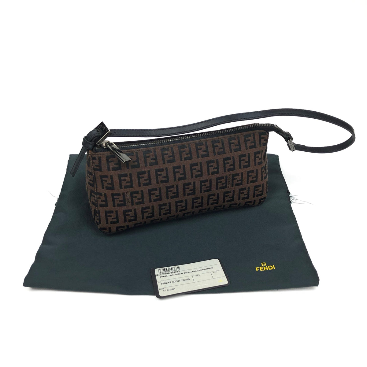 FENDI ZUCCA SHOULDER BAG