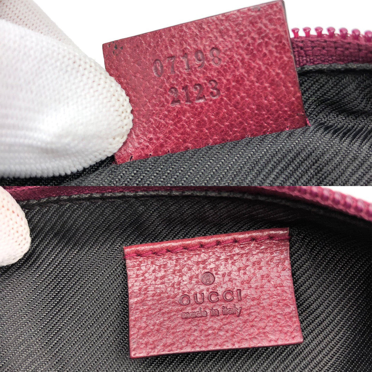 GUCCI MONOGRAM HANDBAG