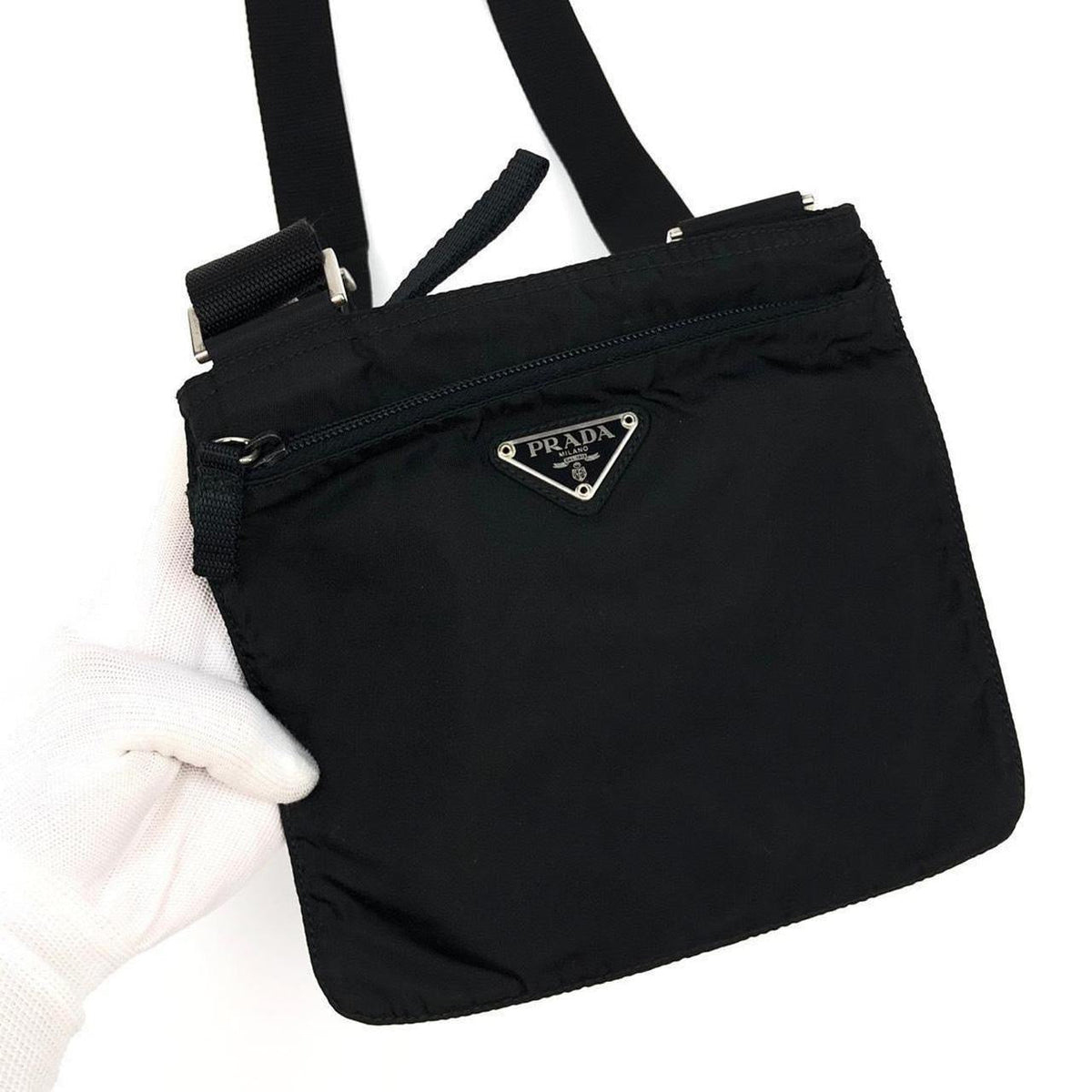 PRADA NYLON CROSSBODY BAG
