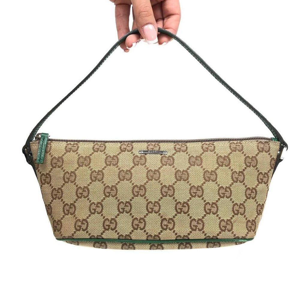 GUCCI MONOGRAM SHOULDER BAG