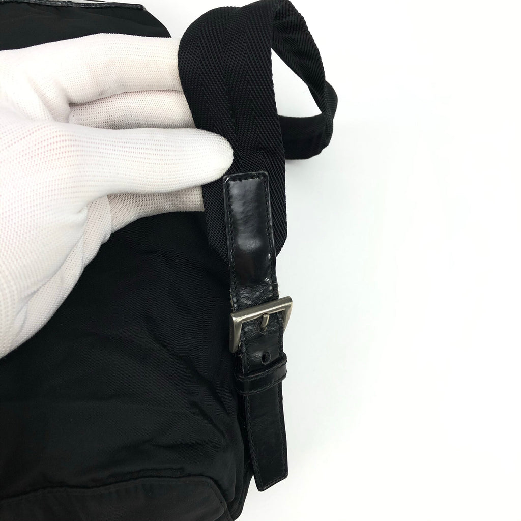PRADA NYLON DOUBLE BUCKLE BACKPACK