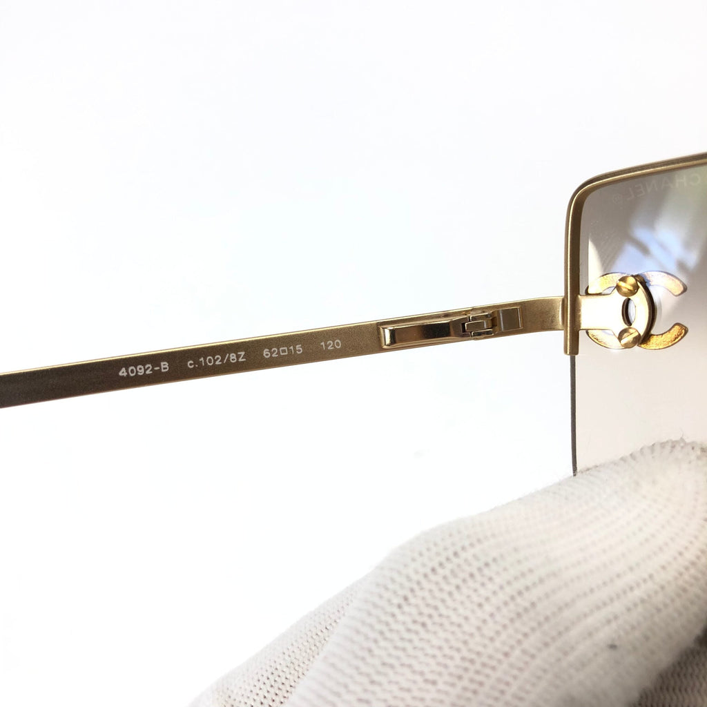 CHANEL RIMLESS SUNGLASSES