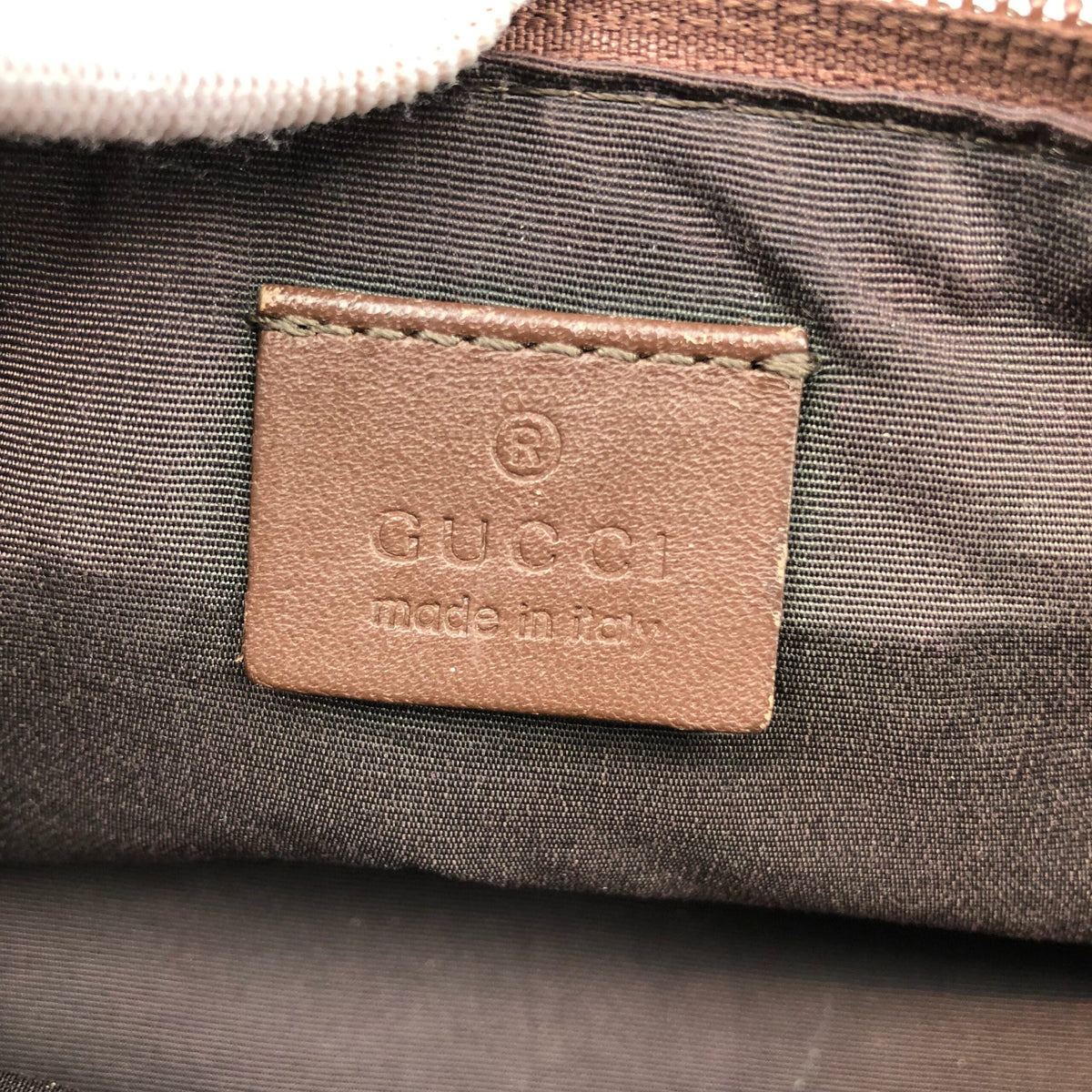 GUCCI MONOGRAM SHOULDER BAG