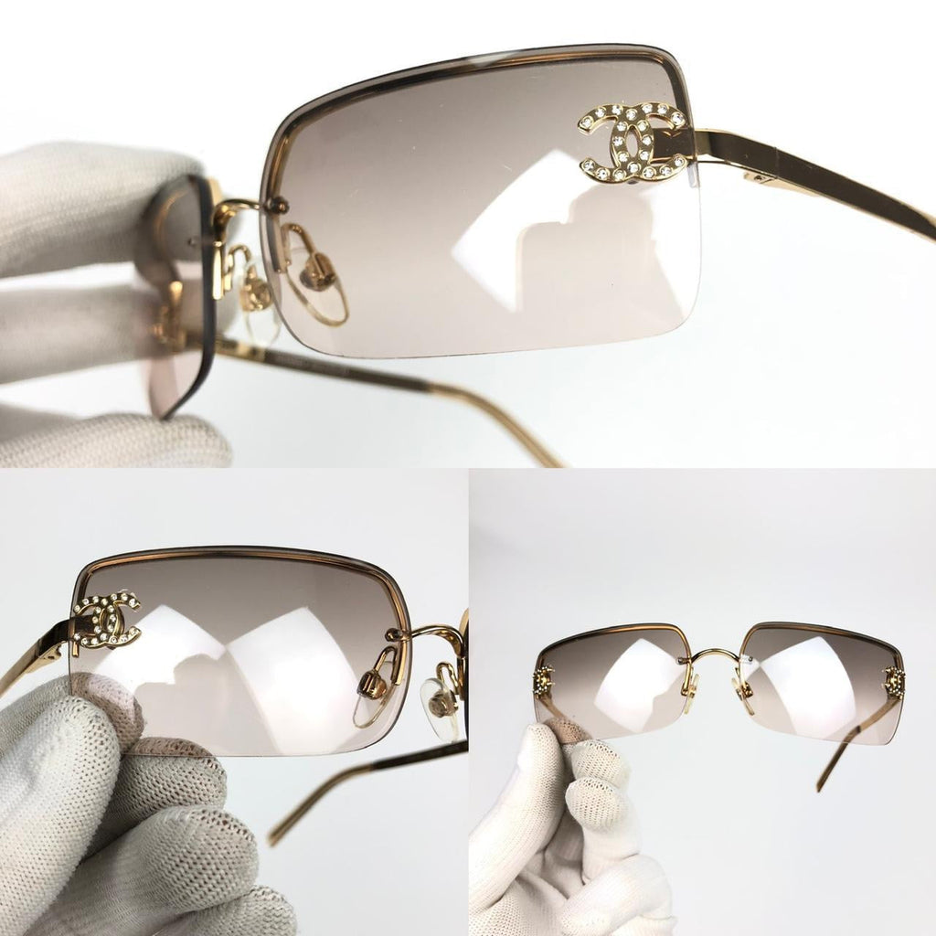 CHANEL RIMLESS SUNGLASSES