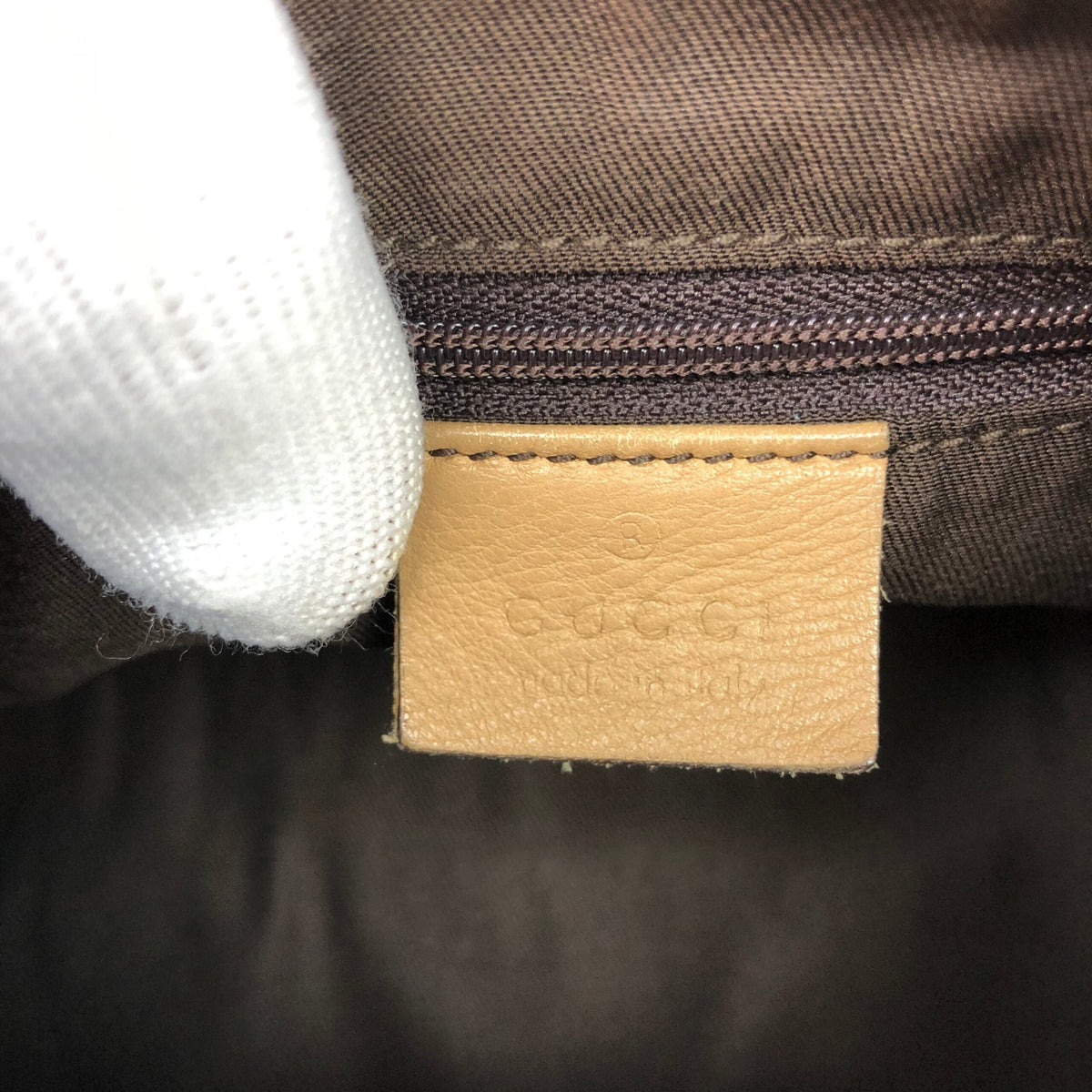 GUCCI MONOGRAM ABBEY SHOULDER BAG