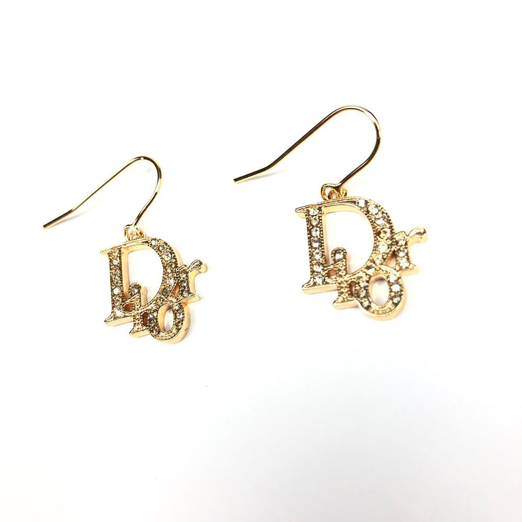 CHRISTIAN DIOR JEWELLED EARRINGS