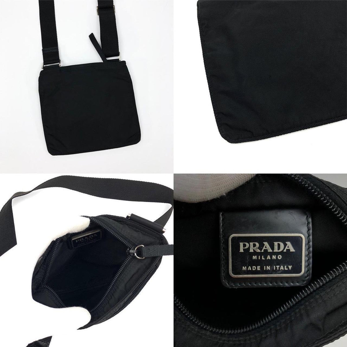 PRADA NYLON CROSSBODY BAG