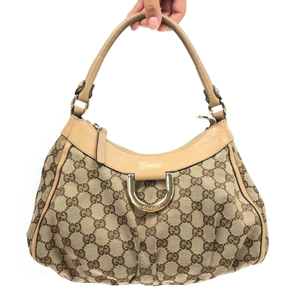 GUCCI MONOGRAM ABBEY SHOULDER BAG