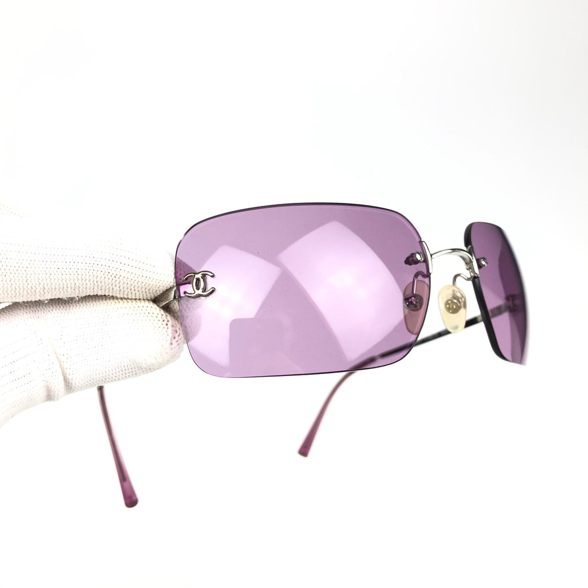 CHANEL RIMLESS SUNGLASSES