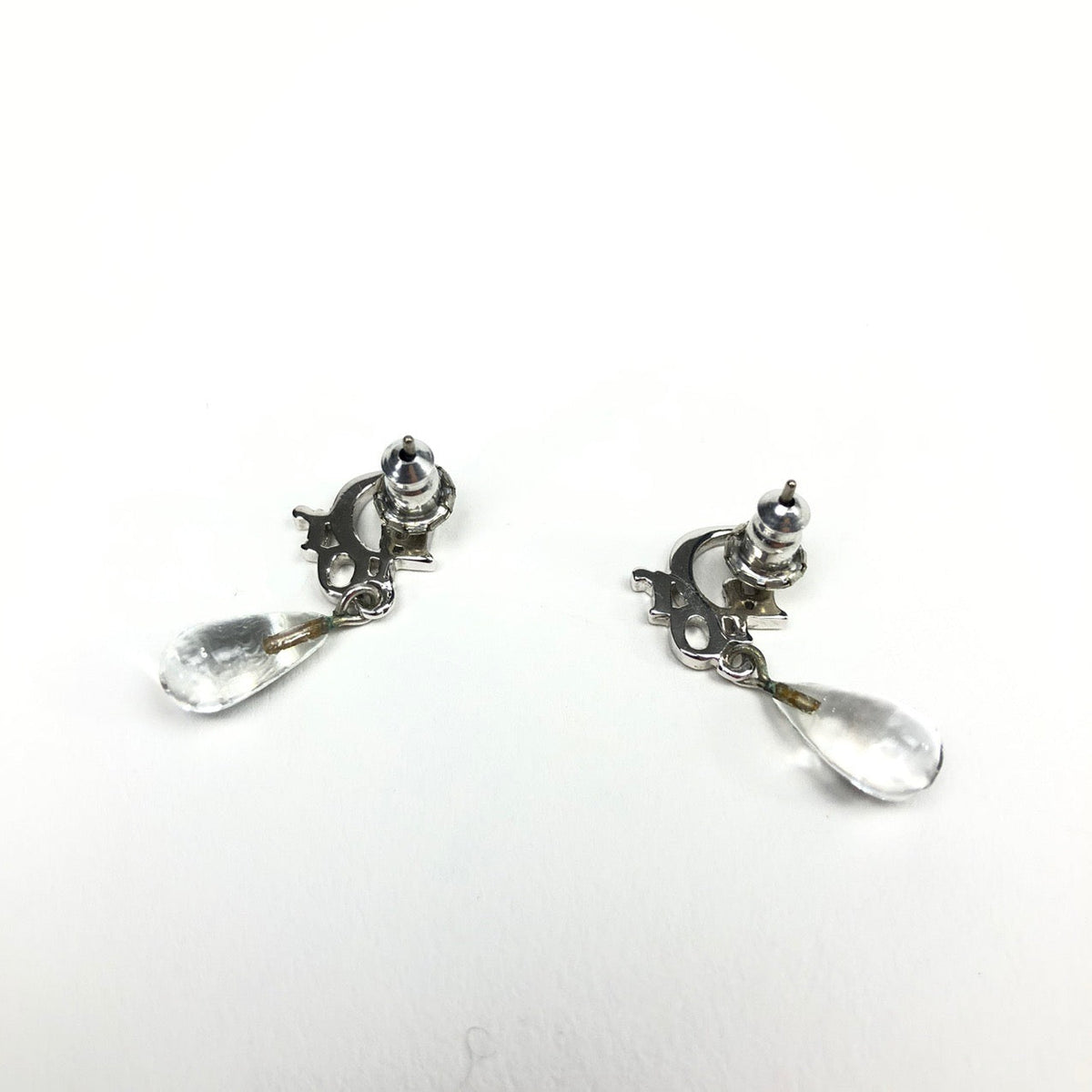 CHRISTIAN DIOR MONOGRAM EARRINGS