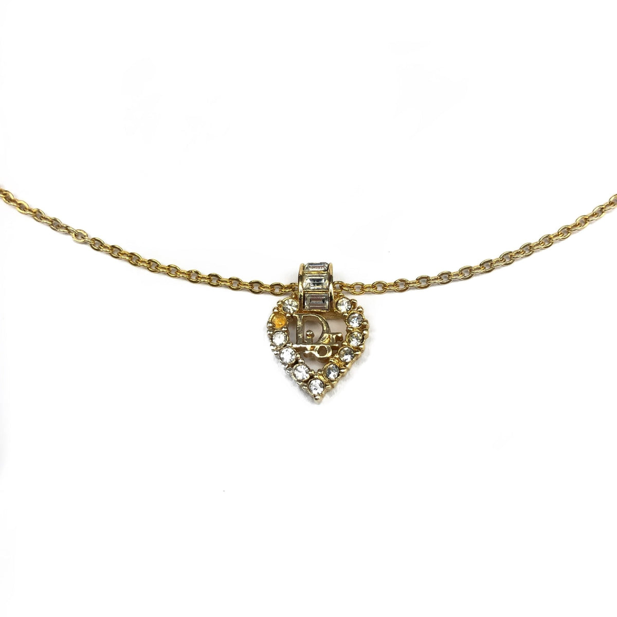 CHRISTIAN DIOR MONOGRAM NECKLACE