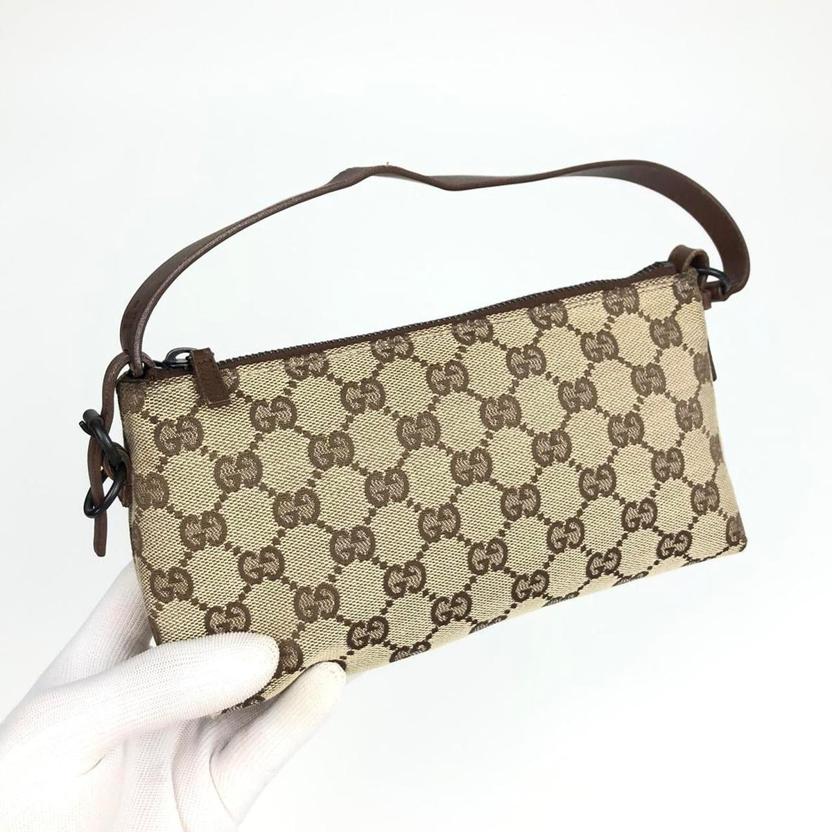 GUCCI MONOGRAM SHOULDER BAG