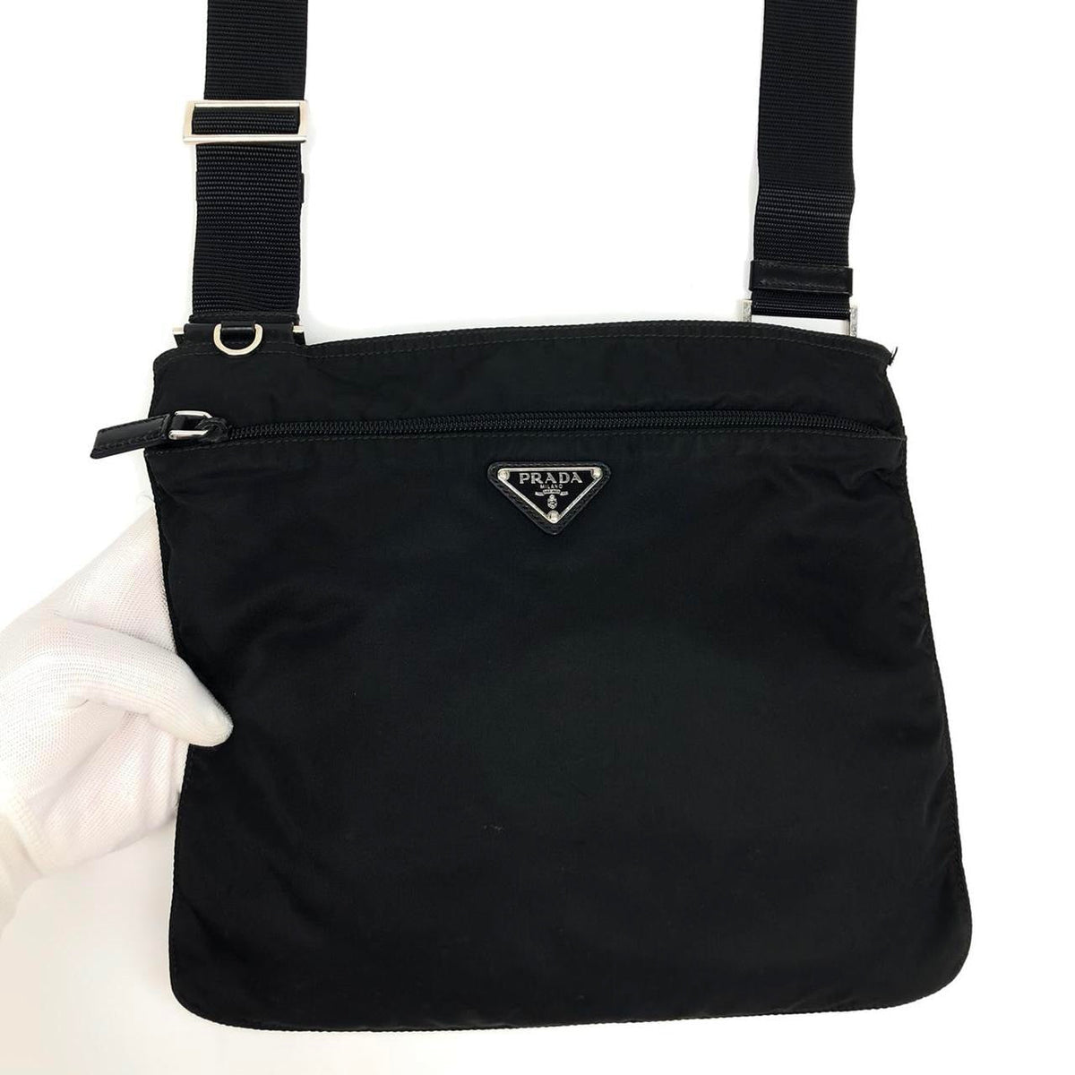 PRADA NYLON CROSSBODY BAG