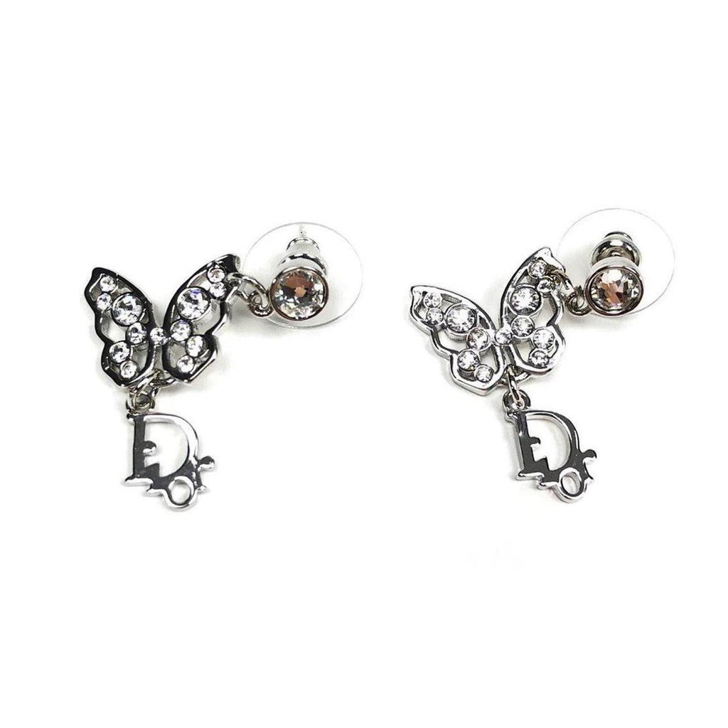 CHRISTIAN DIOR MONOGRAM EARRINGS