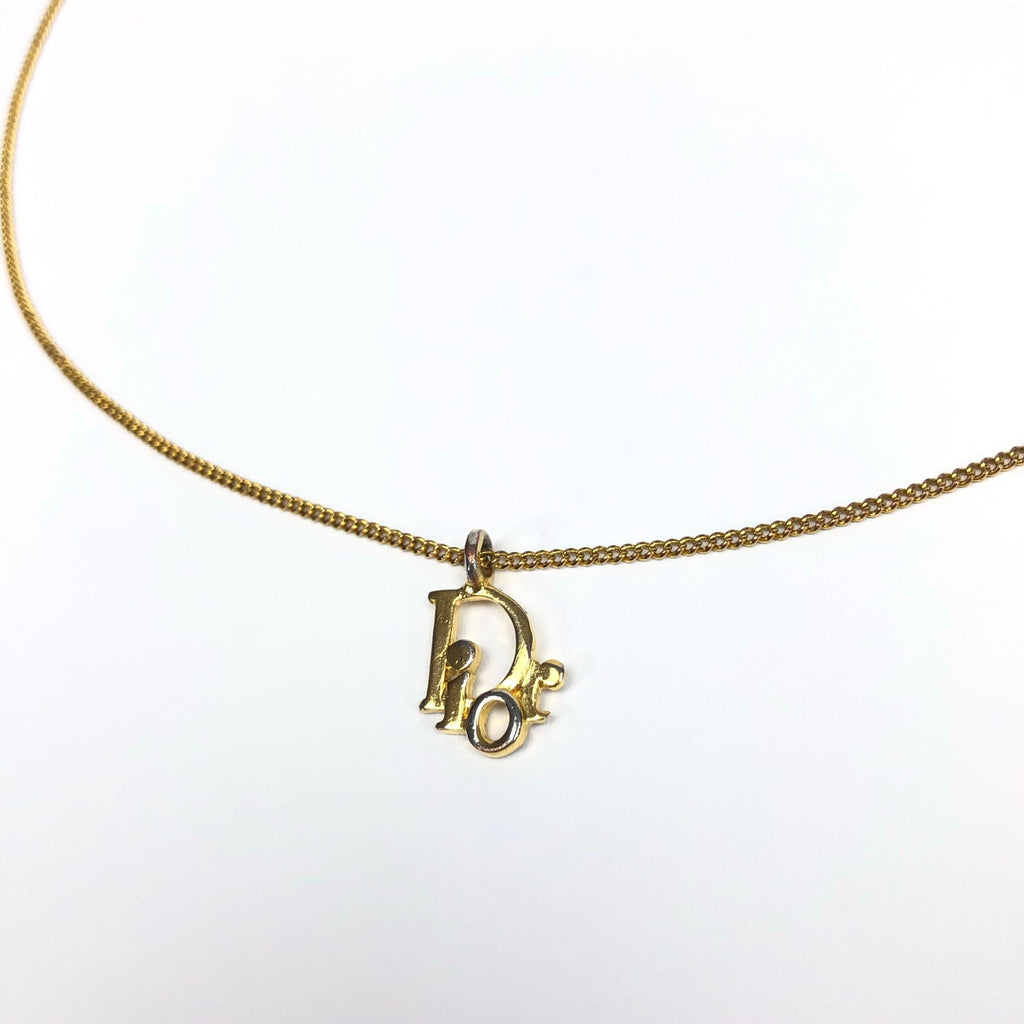 CHRISTIAN DIOR MONOGRAM NECKLACE