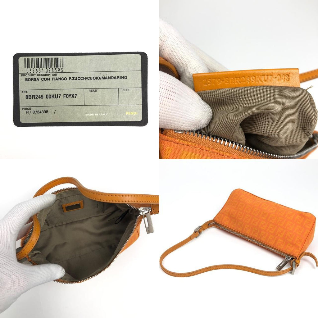 FENDI ZUCCA SHOULDER BAG