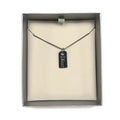 CHRISTIAN DIOR TAG NECKLACE