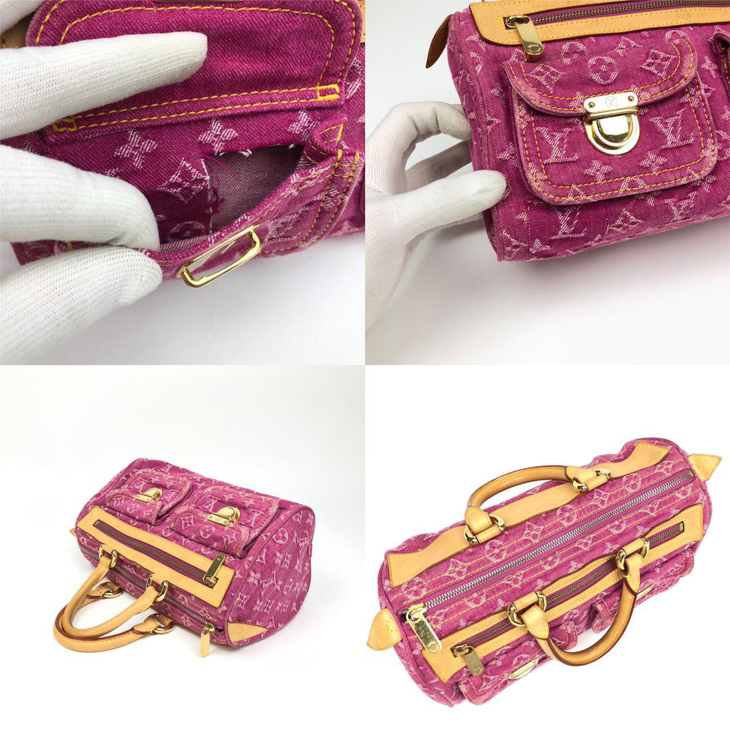 LOUIS VUITTON DENIM HANDBAG
