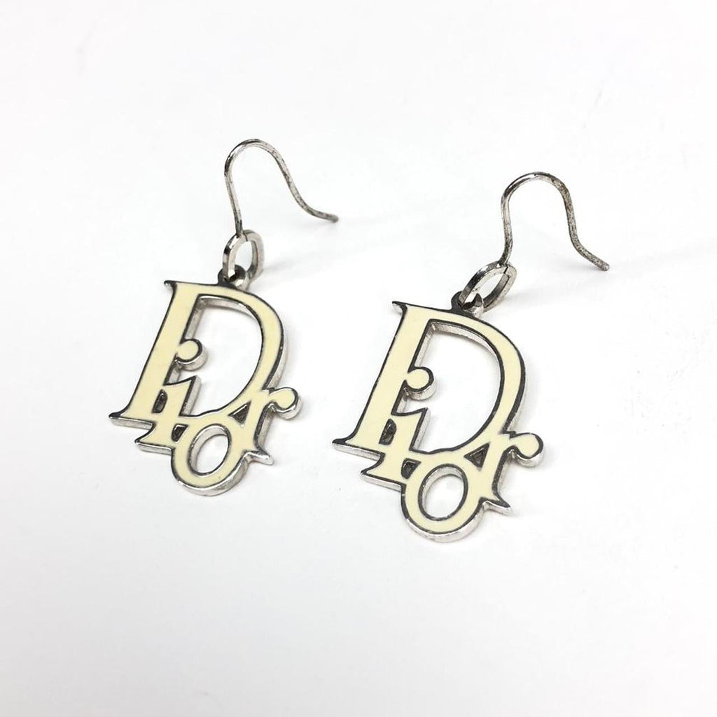 CHRISTIAN DIOR MONOGRAM EARRINGS