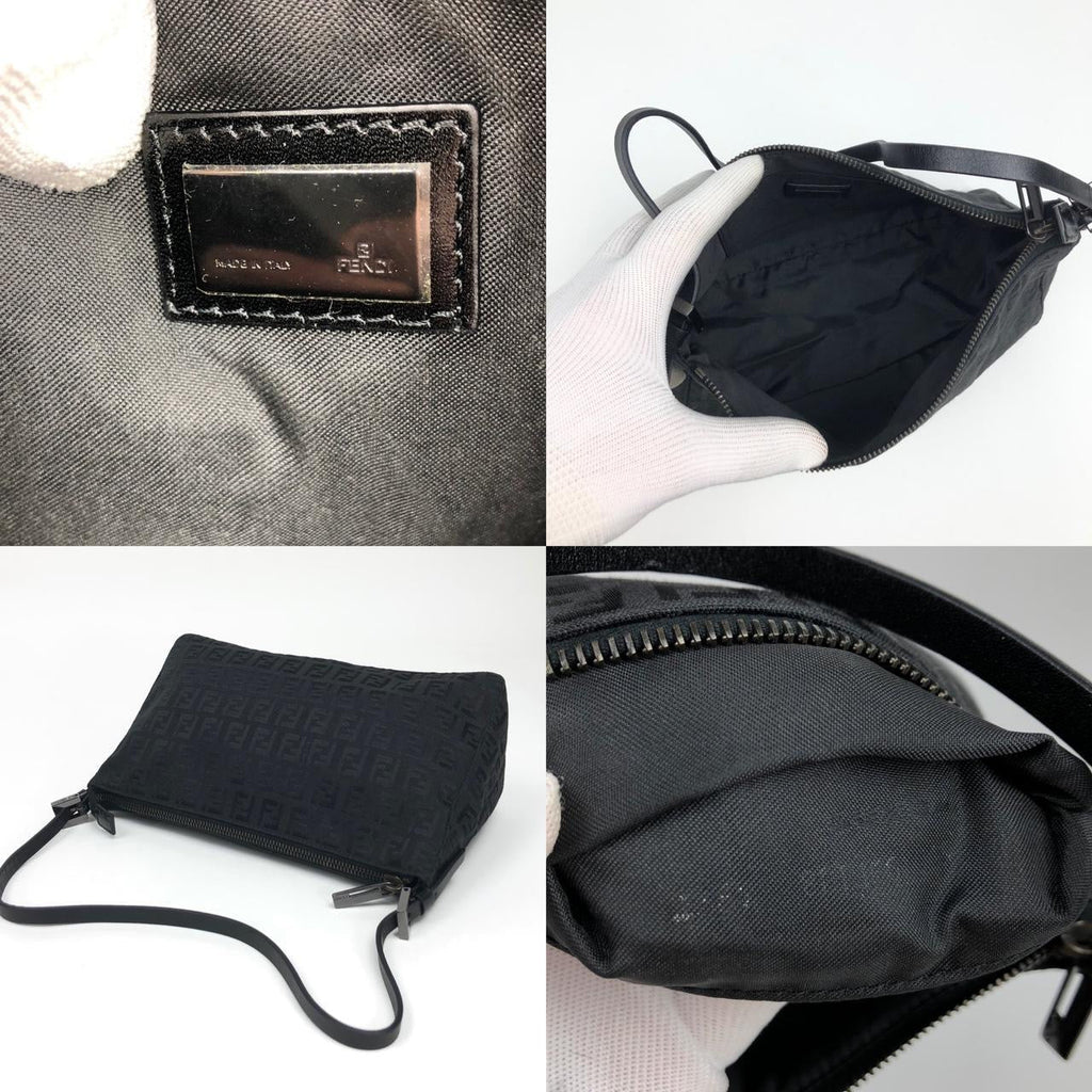 FENDI ZUCCA SHOULDER BAG